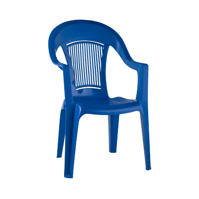 Кресло пластиковое ЭЛЛАСТИК Синий