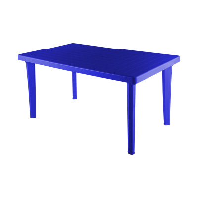 Стол пластиковый прямоугольный Синий