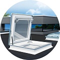 Окна для плоских крыш
