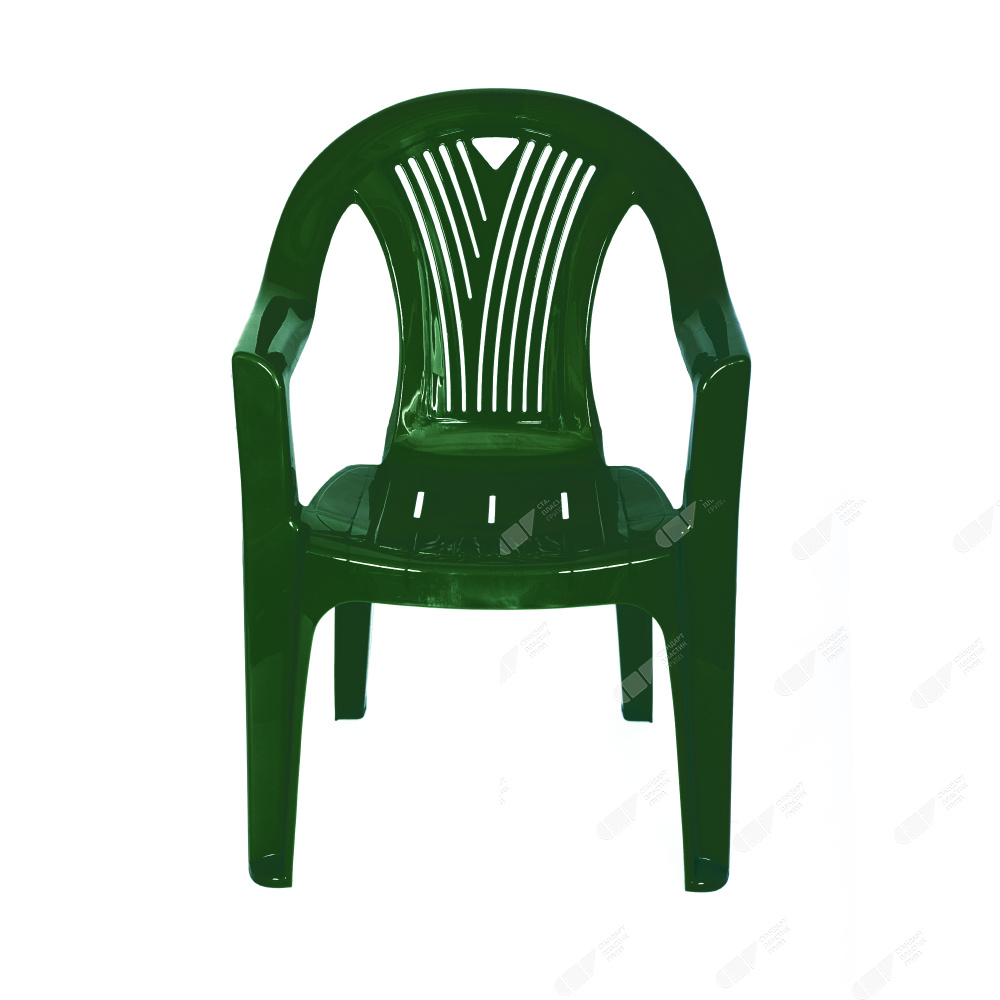 Кресло СП «Салют», тёмно-зелёное