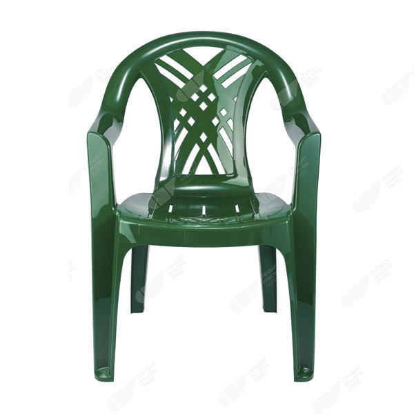 Кресло СП «Престиж» тёмно-зелёное