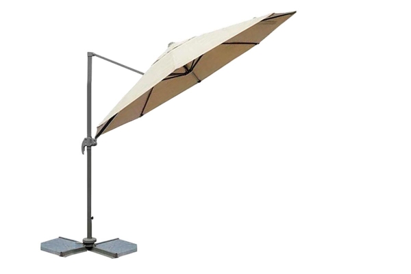 Зонт солнцезащитный с боковой стойкой Лечче бежевый