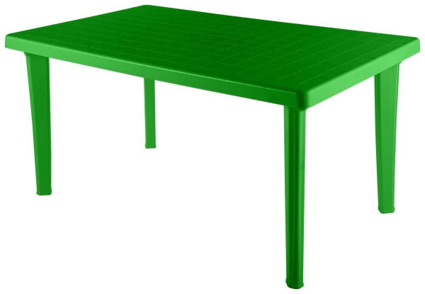 Стол пластиковый «EL прямоугольный» Зеленый