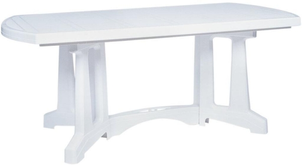 Стол пластиковый обеденный, Tables, 1800х900х730 мм,  белый