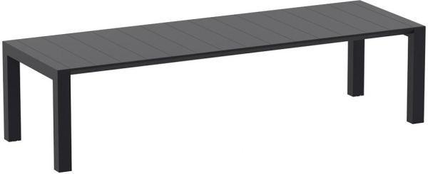 Стол пластиковый раздвижной Vegas Table XL прямоугольный, черный